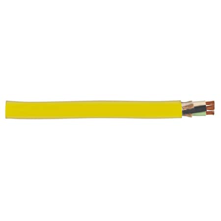 Prysmian Portable Cord, SJOOW, 18 AWG, 4 C, Black, CPE, Stranded, 300V, Indoor/Outdoor, 2500 ft 01344.44.01